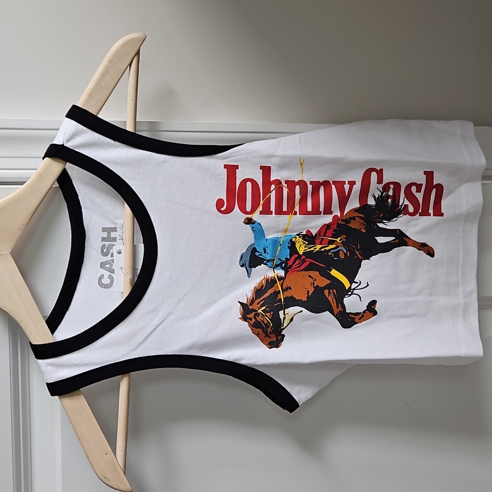 Johnny Cash Ringer Tank - Picture 4 of 6